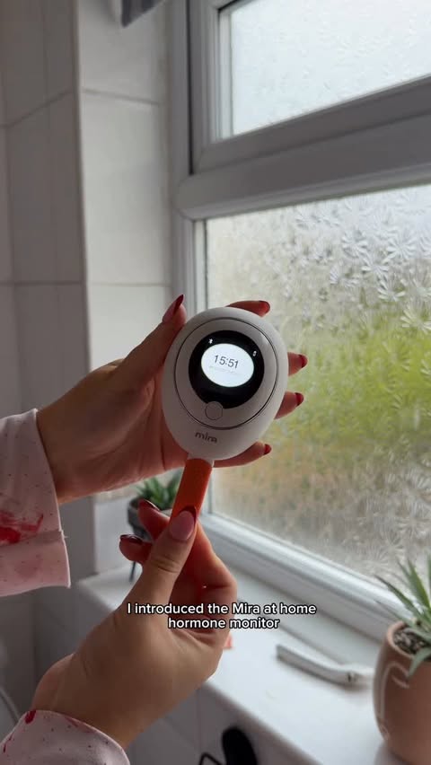 Instagram post by @eliseplatt for Mira Fertility. Caption reads: [...] Use promo code ELISE for 20% off ....