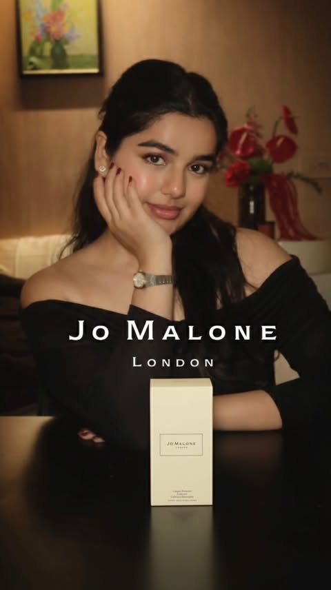 Instagram post by @gargisheoraut for Jo Malone London. Caption reads: Because love should linger 🖤
@jomalonelondon now....