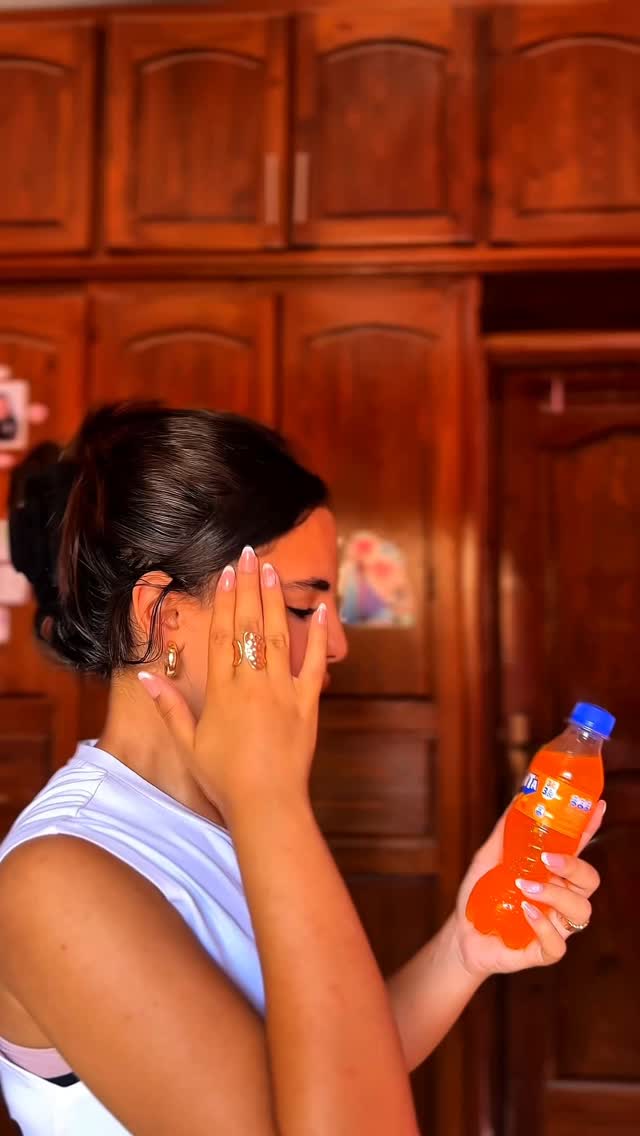 Instagram post by @aya.had1 for Fanta. Caption reads: MISSION🏆 FANTA🍊 !! 3awnouni nl9a lkelma li....