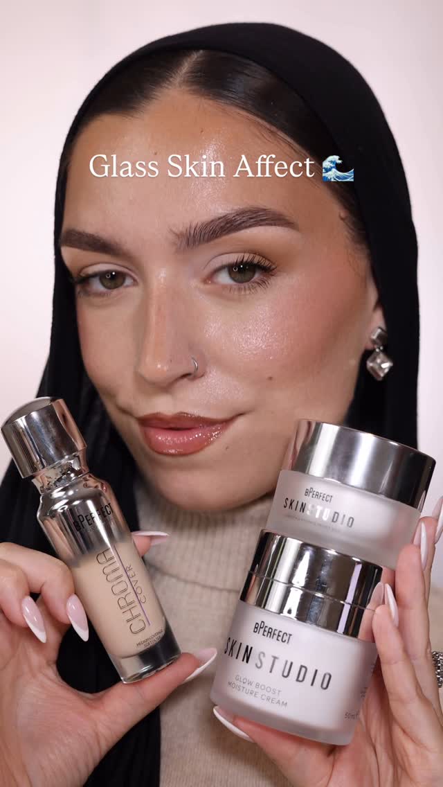 Instagram post by @saraaliloblack for BPerfect Cosmetics. Caption reads: [...] AD @bperfectskinstudio @bperfectcosmetics....