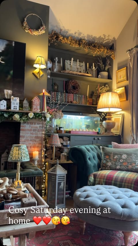 Instagram post by @welshvictoriancountryhome for Pooky. Caption reads: [...] and inviting. I’m such a huge fan of....