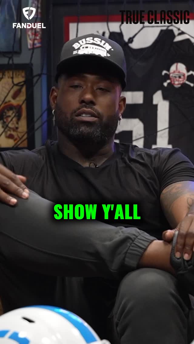 Instagram post by @delaniewalker for True Classic. Caption reads: Delanie is fading EVERYONE this weekend 😂.