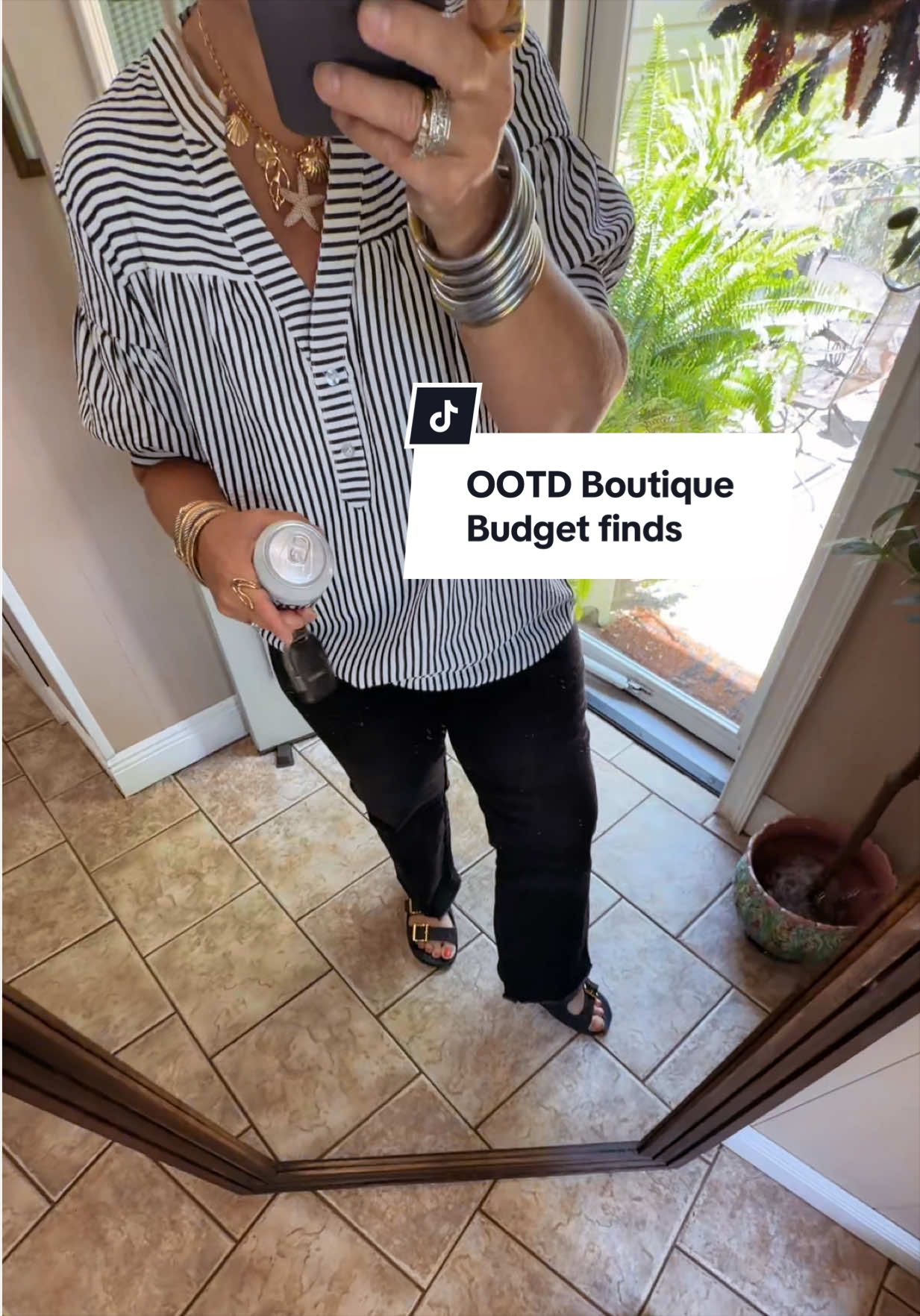TikTok post by @lnzhope for SageVell. Caption reads: OOTD adorable boutique Budget shop finds! All in....