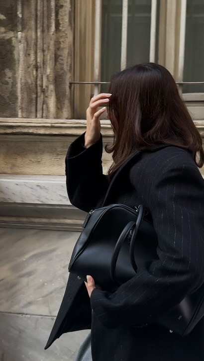 Instagram post by @beyzamibu for SUUD COLLECTION. Caption reads: outfit diaries | full look: @suudcollection....