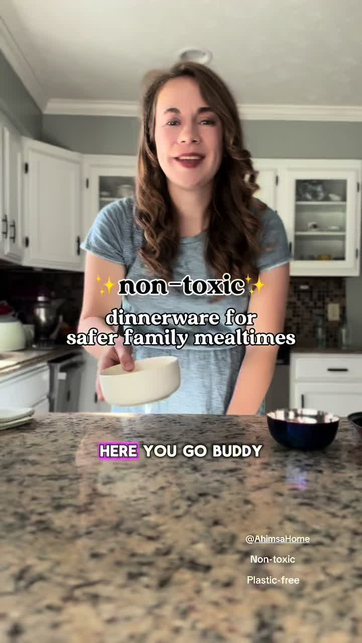 TikTok post by @occupationalemily for Ahimsa Home. Caption reads: [...] really tough….until now. We love our @Ahimsa....