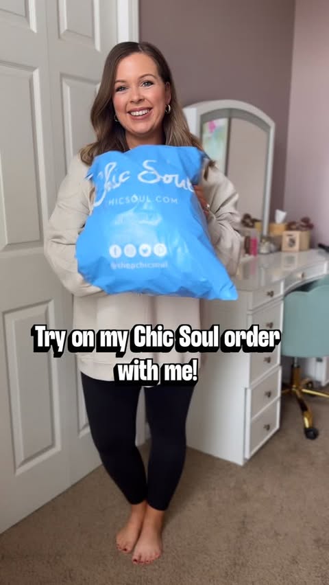 Instagram post by @gradesandgrace for Chic Soul. Caption reads: [...] + a good sale = my love language.....