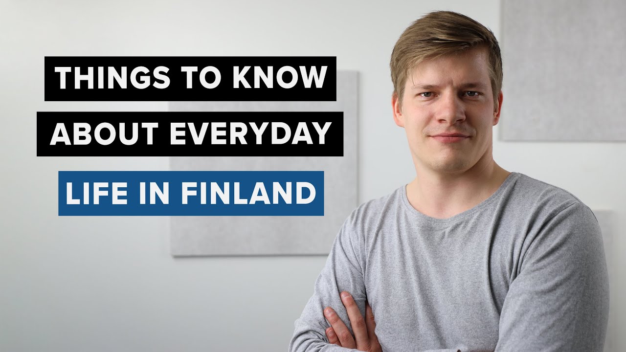 YouTube post by @RoadtoFinnish for Aarni. Caption reads: 10 Things to Know About EVERYDAY LIFE in Finland.