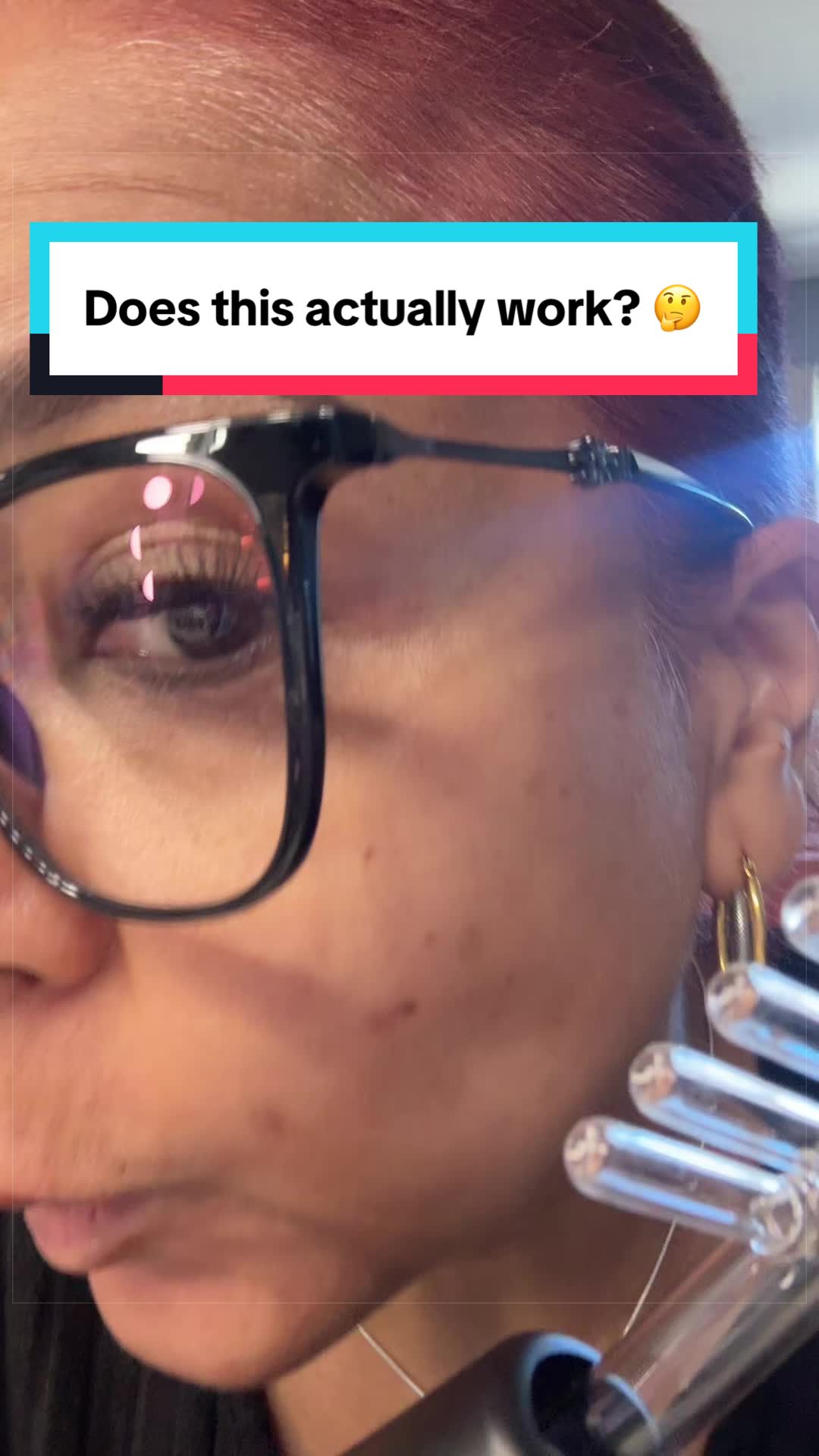 TikTok post by @glammabunny for Pure Daily Care NuDerma Wand. Caption reads: [...] you wanna check it out too. @Pure Daily Care....