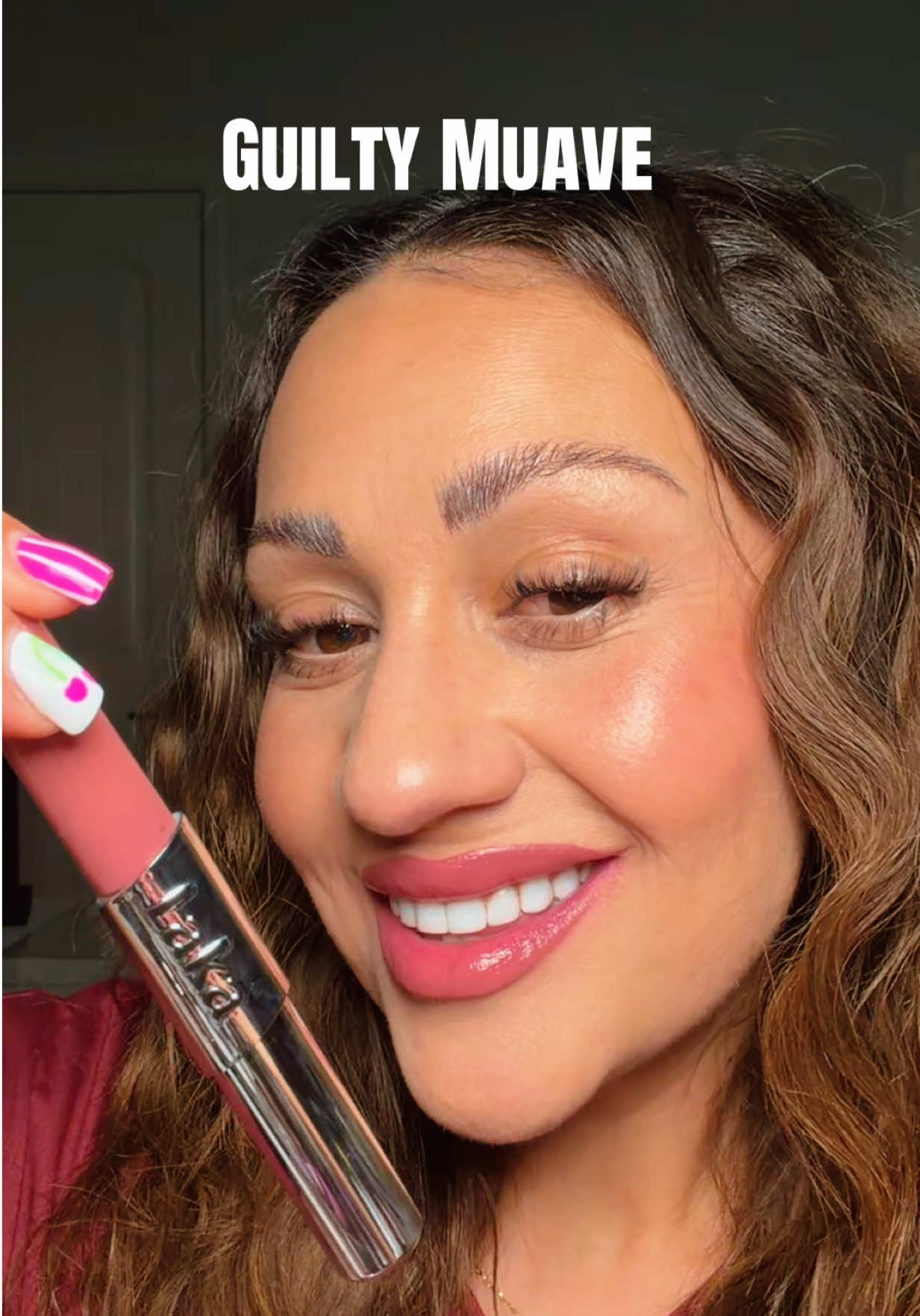 TikTok post by @lexilulu1 for LAKA. Caption reads: @Laka US #dfyd #summervibes #perfecttwinlip.