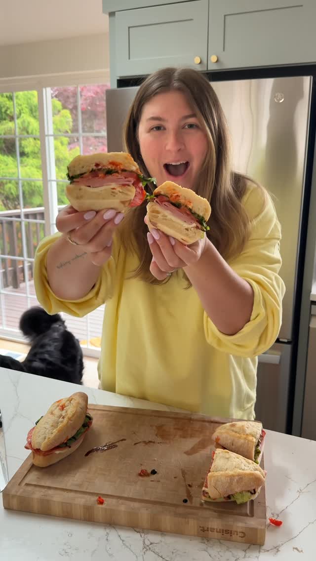 Instagram post by @caileeeeats for Chinet. Caption reads: #ad sent Eddie and his golf buddies off with....