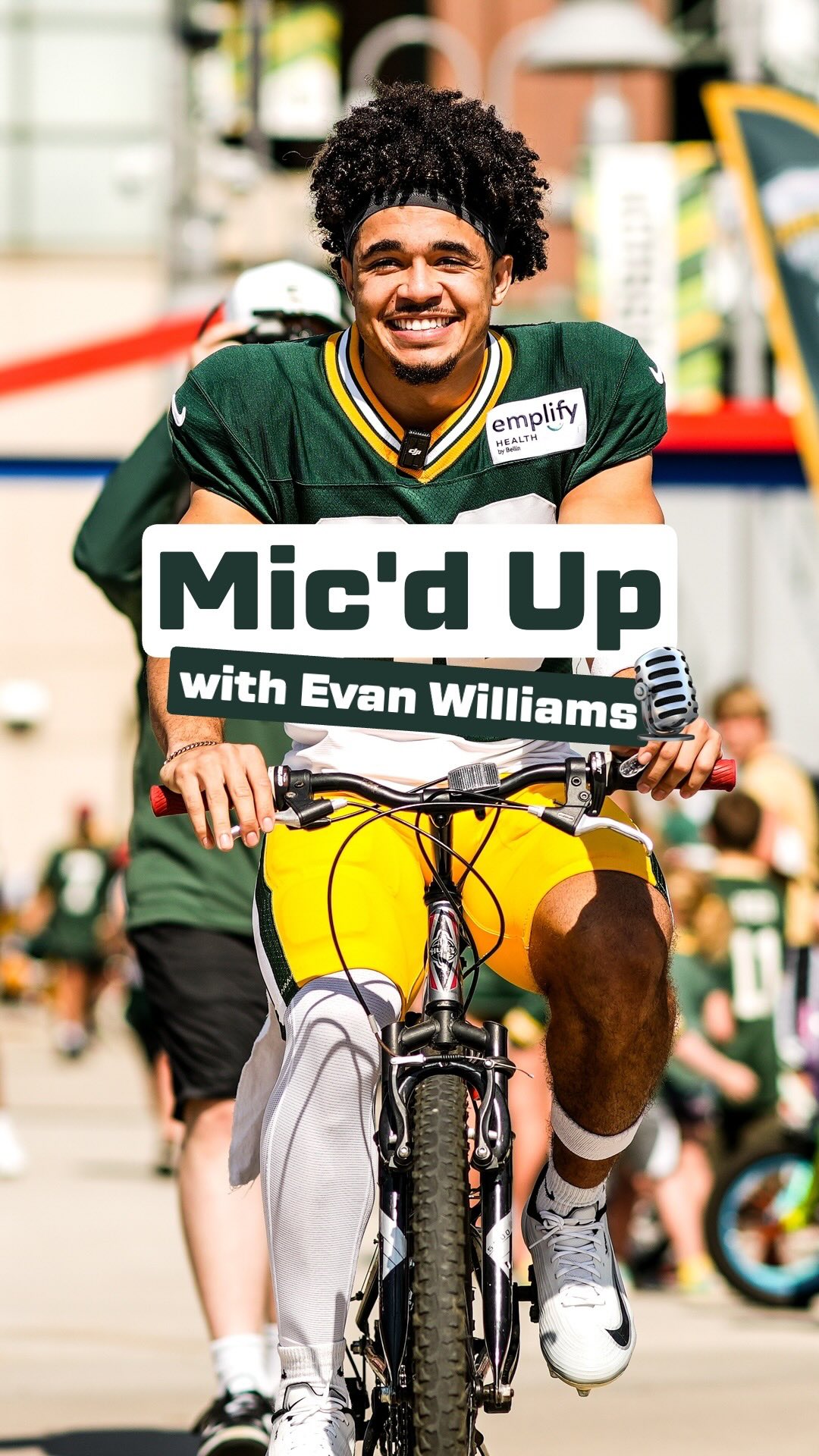 Instagram post by @edubb_32 for American Family Insurance. Caption reads: Being with the fans was @edubb_32’s favorite gift....