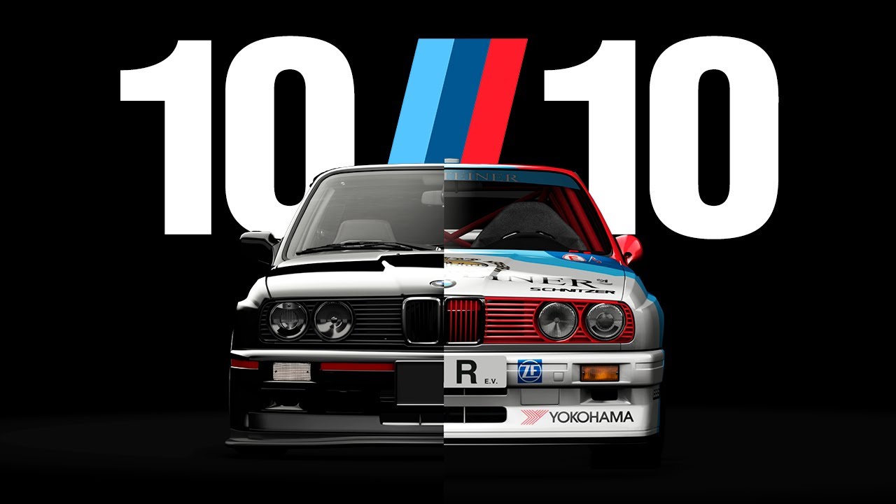 YouTube post by @Gustingorriz for Instant Gaming. Caption reads: The story of the BMW that revived driving and....