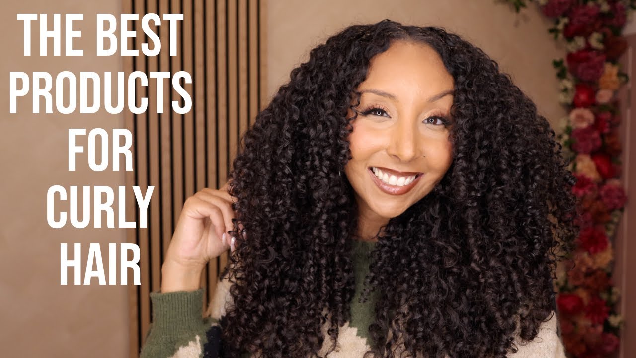 YouTube post by @BiancaReneeToday for CURLSMITH. Caption reads: Best Products For Curly Hair| BiancaReneeToday.