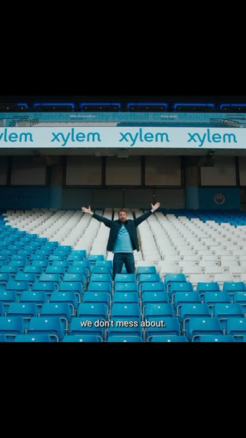 Instagram post by @jasonmanford for Manchester City. Caption reads: Really happy to be involved in this project with....