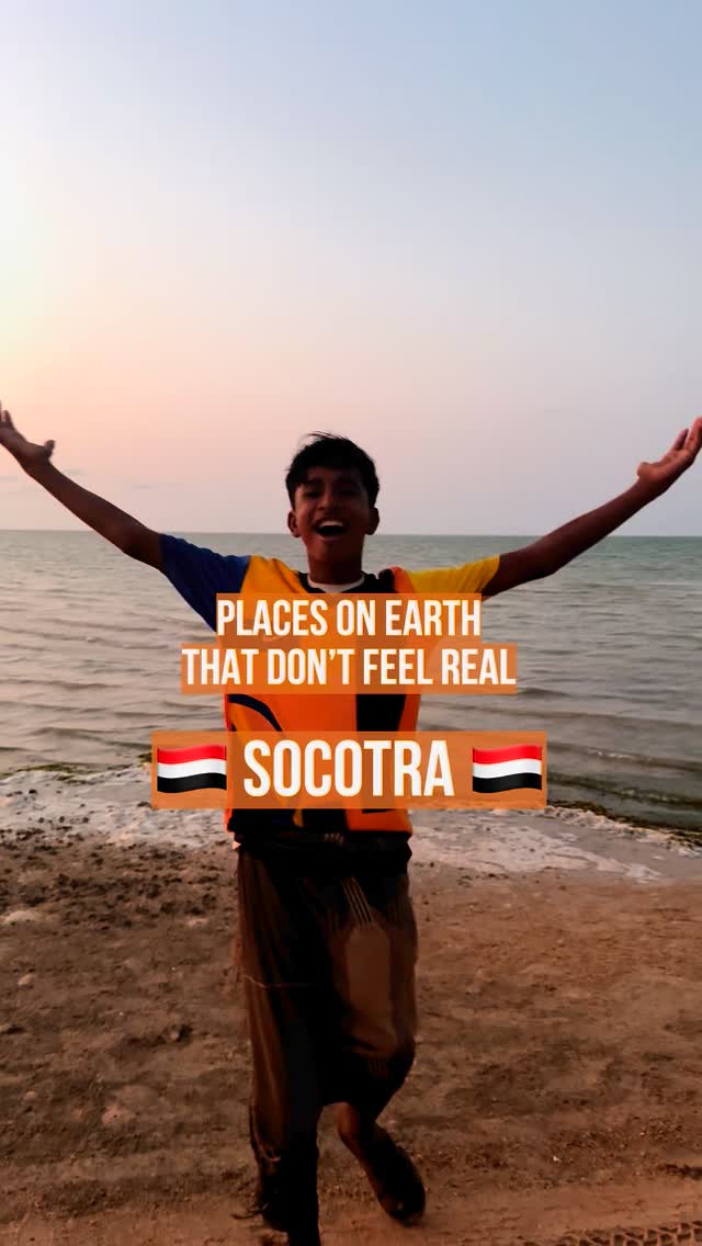 Instagram post by @findsocotra for Passion Passport. Caption reads: Only 4,000 people are able to visit this island....