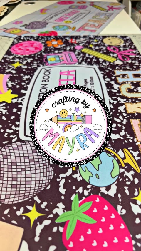 Instagram post by @craftingbymayra for HeatPressNation. Caption reads: Since visiting @heatpressnation and talking to....