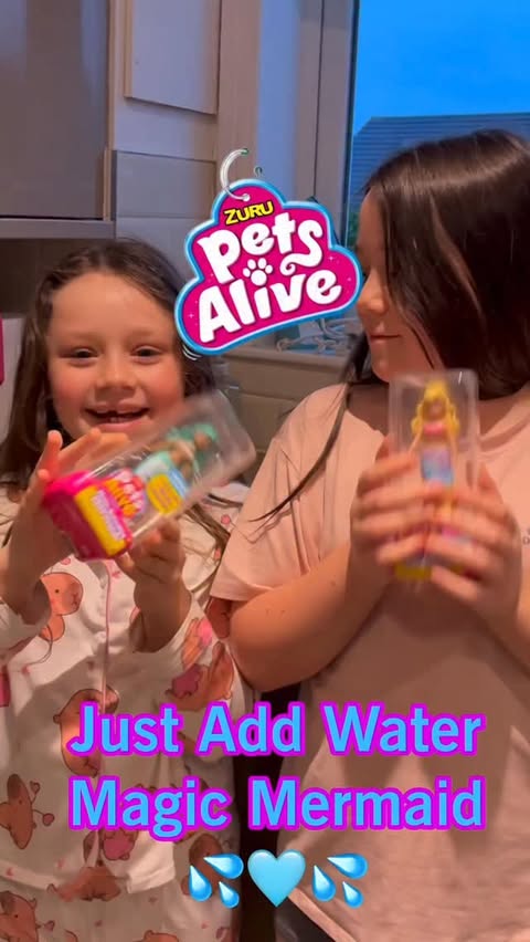Instagram post by @xolivia_georgiax for ZURU Toys. Caption reads: 🪸🧜‍♀️Mermaid mode 🩵🌊🐬 Activated.............