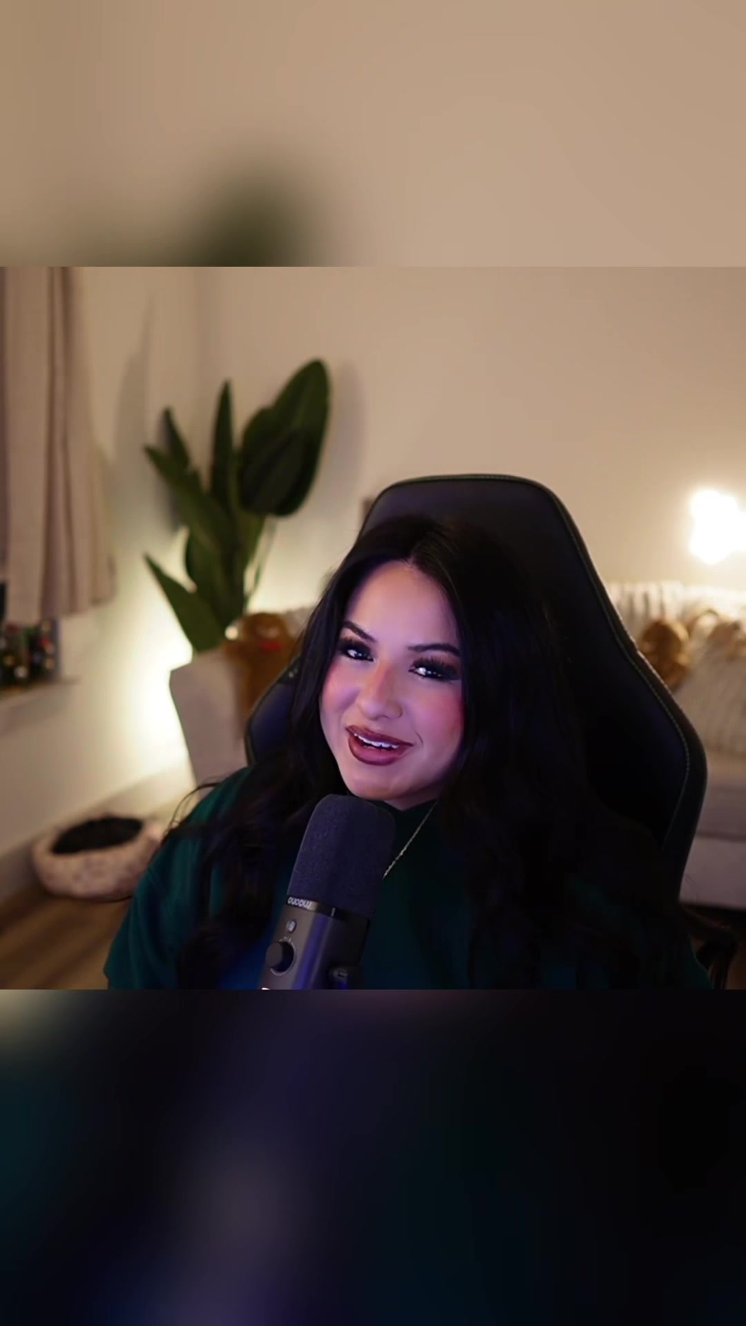 TikTok post by @kyanafit_ for MAONO. Caption reads: I love my new @maono_us wireless microphone for....