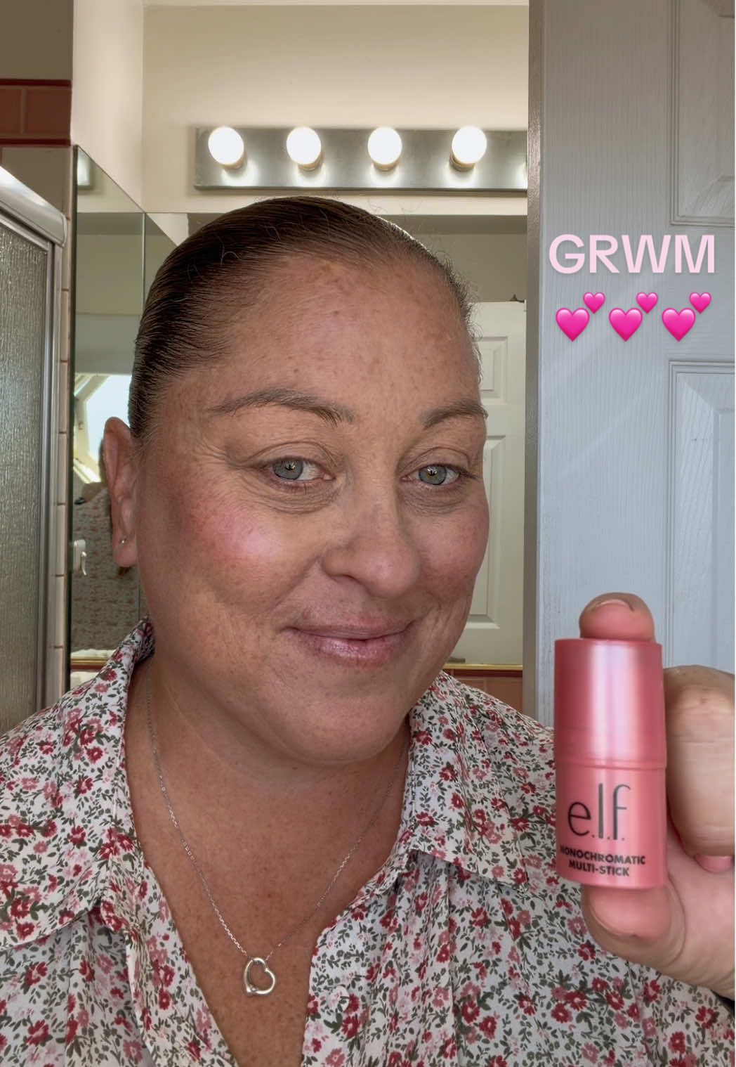 TikTok post by @renee.clark19 for ChapStick. Caption reads: [...] @elfcosmetics @Clinique @Maybelline NY....