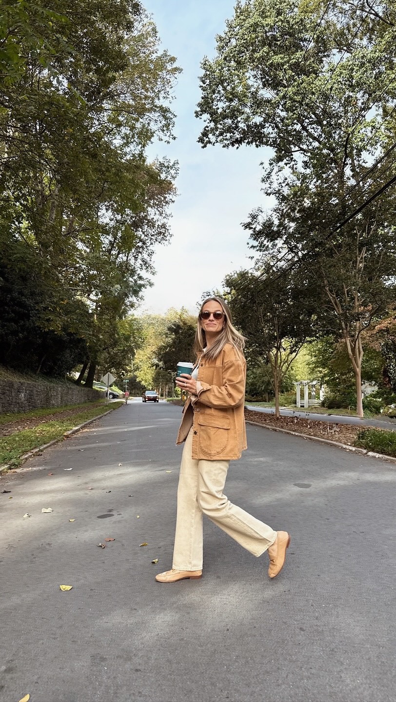 Instagram post by @terilynadams for Crate and Barrel. Caption reads: Messes don’t matter as much when we’re outside!....