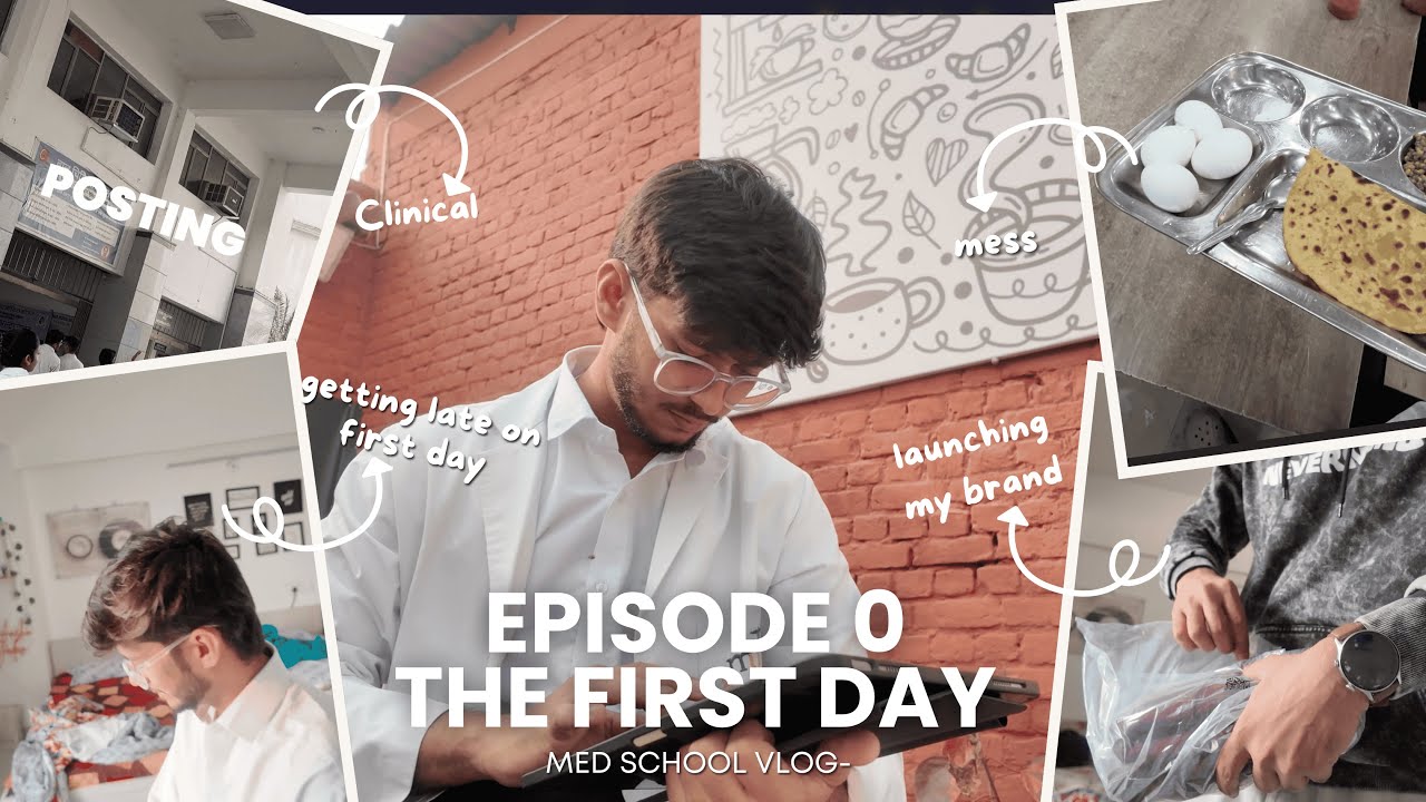 YouTube post by @anshuuyyadav for Wishlink. Caption reads: The Journey continues : 2nd year MBBS, Launching A....