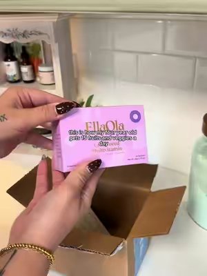 TikTok post by @journeyinfaithbypaige_ for EllaOla. Caption reads: [...] little something extra 🤫 One packet of....