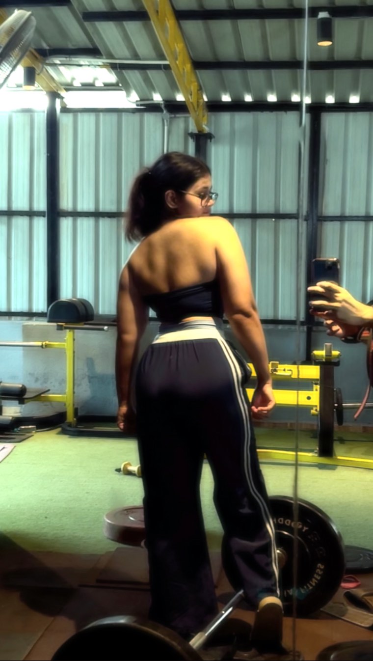 Instagram post by @anushkkkaaa_ for WrathX. Caption reads: [...] workout with the electrifying power of....