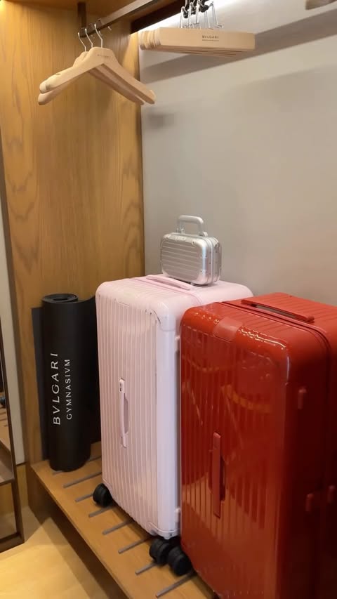 Instagram post by @fyzakadir30 for RIMOWA. Caption reads: [...] miles, just a little softer. Essential:....