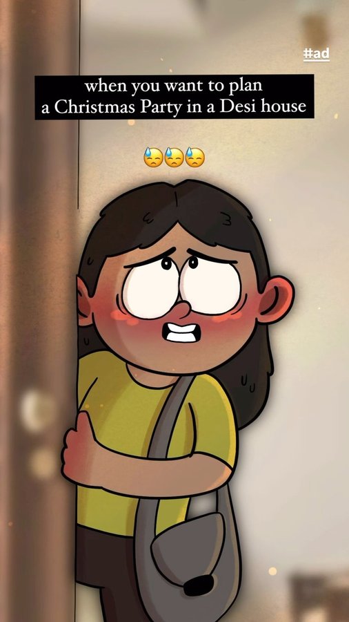 Instagram post by @_potatoface__ for Google India. Caption reads: we are the last generation to have innocent moms,....