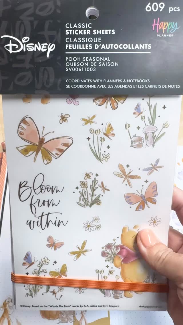 Instagram post by @amyplansthings for The Happy Planner. Caption reads: The Happy Planner Fall release is almost here!! I....