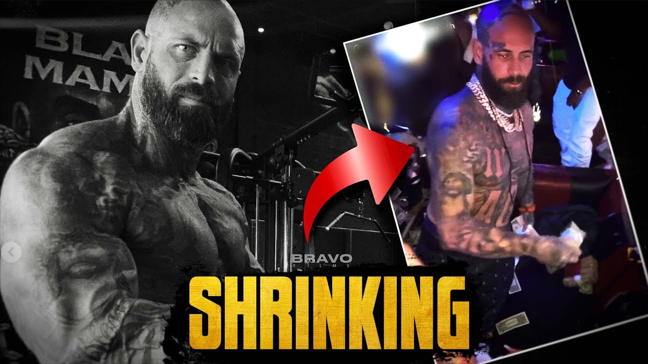 YouTube post by @JonBravo-Films for ENHANCED Labs. Caption reads: Wes Watson LOST Even More MUSCLE & Breaks DOWN on....