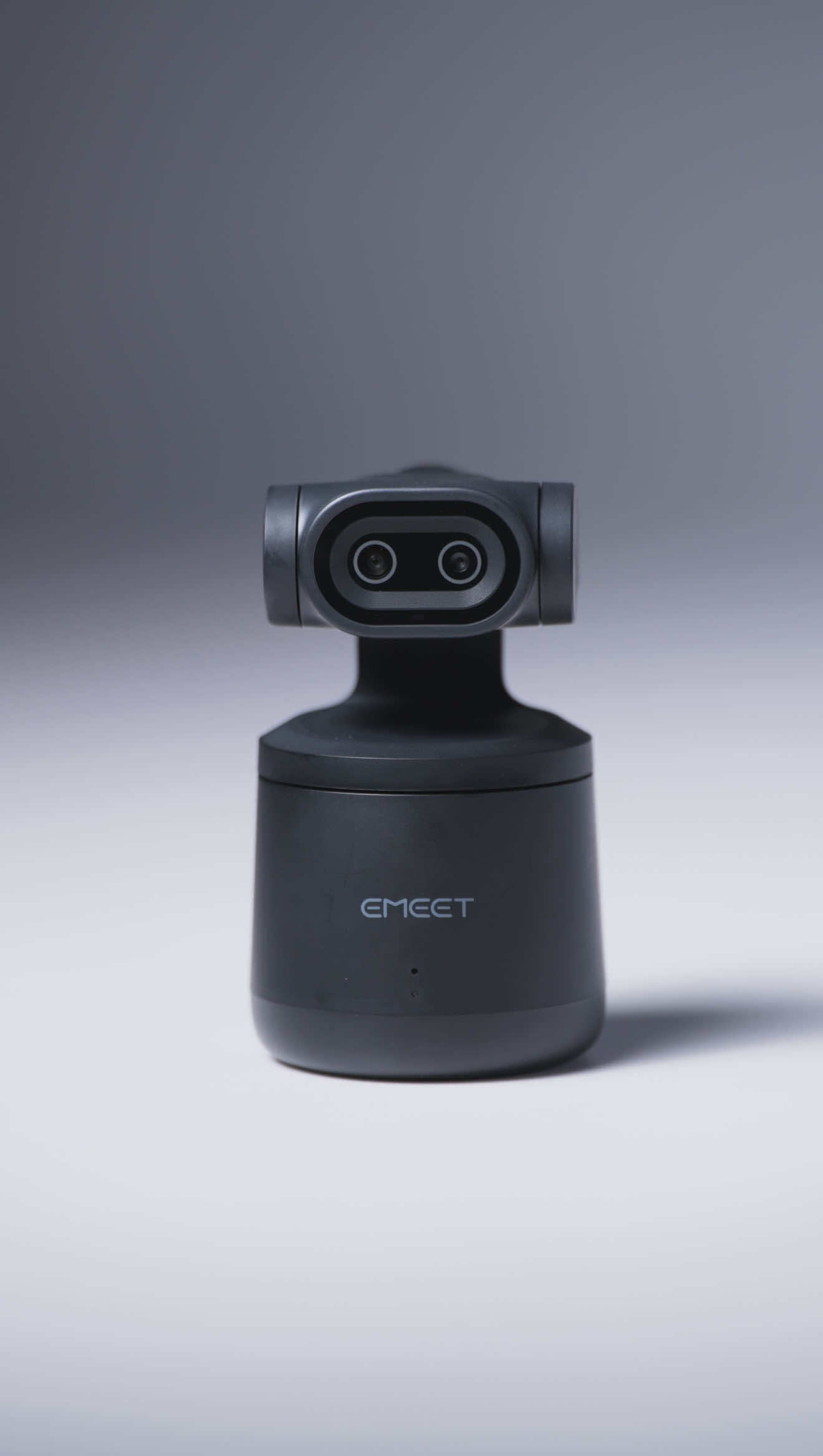 TikTok post by @ogrobbytv for EMEET. Caption reads: The EMEET PIXY Camera Is Different @emeet_official....