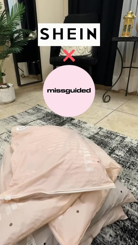 Instagram post by @zaviyar.world for MISSGUIDED. Caption reads: [...] App to check out the amazing store....