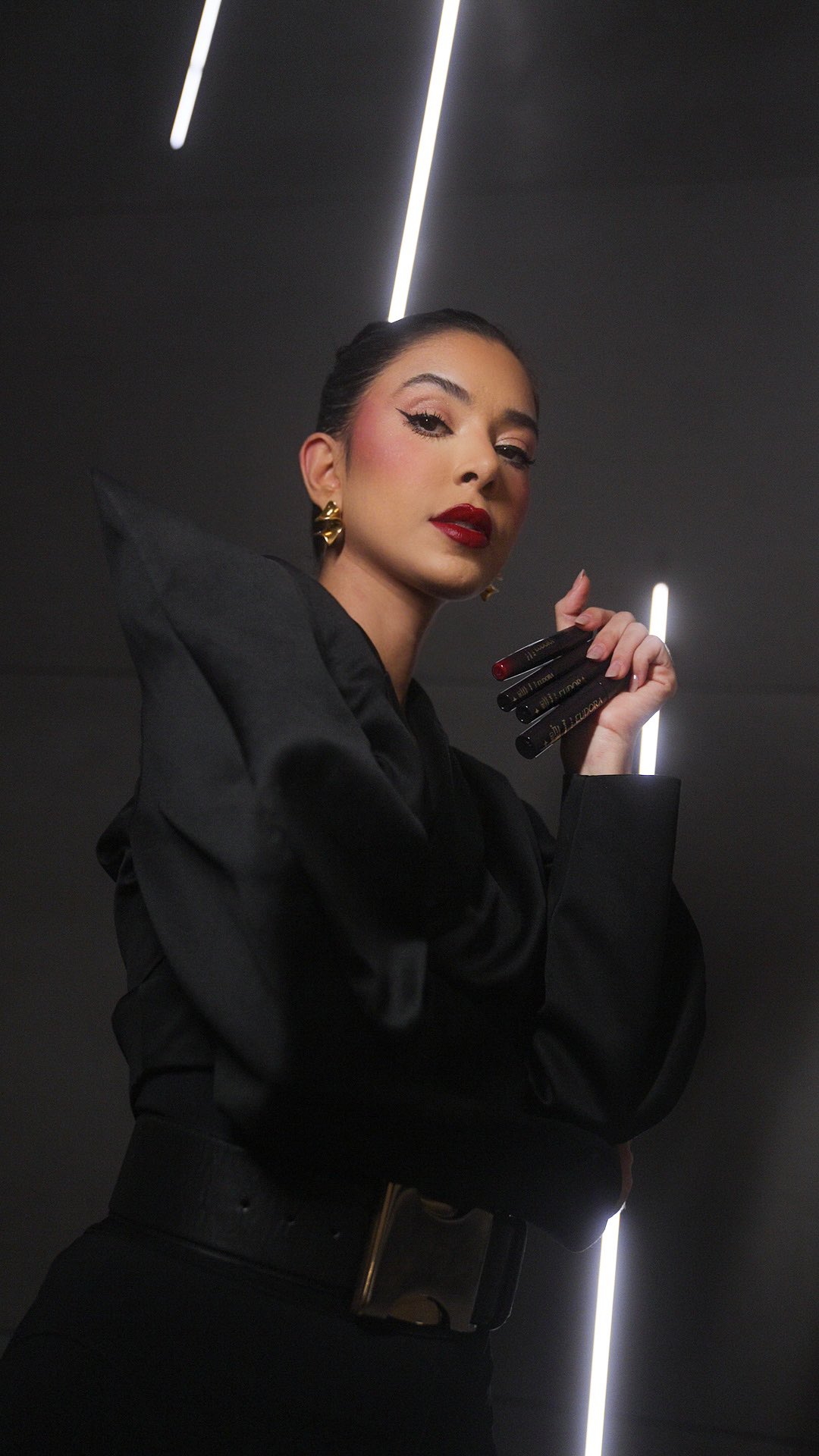 Instagram post by @ricademarre for Eudora. Caption reads: Lacrinhas, entrei na operação Make Forever de....