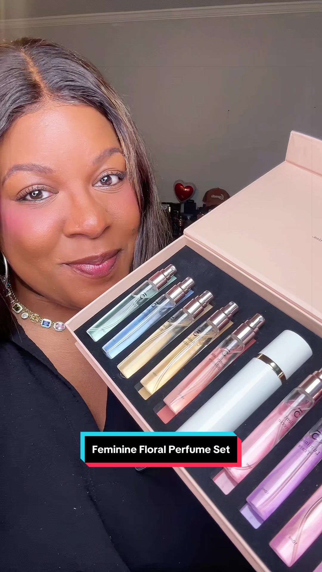 TikTok post by @kameoloves for Maytime. Caption reads: [...] Here’s each scent’s perfume notes!....
