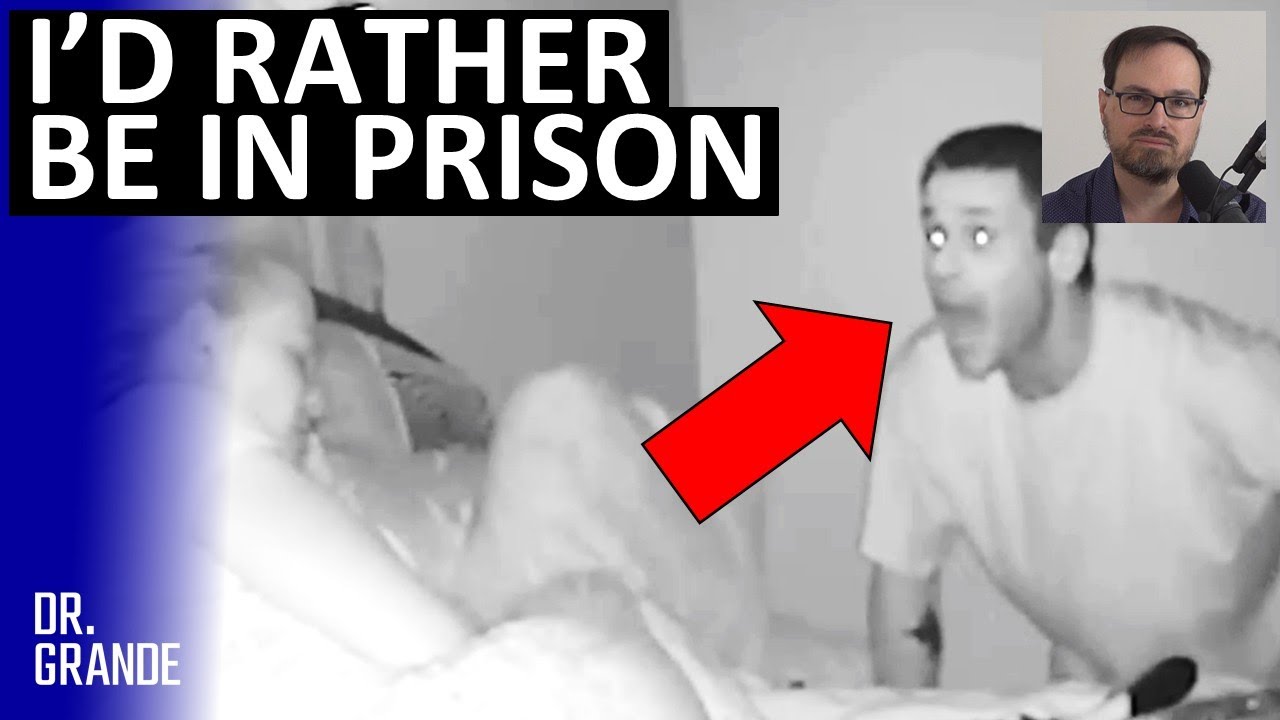 YouTube post by @DrGrande for DeleteMe. Caption reads: Man Who Uncovered Wife’s 'Self-Service' Activity....