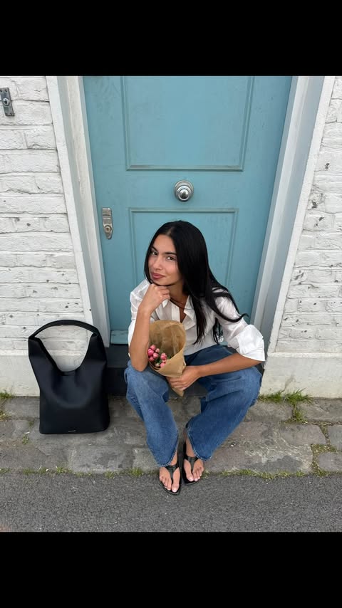 Instagram post by @soooffffiiaaa for Calvin Klein. Caption reads: Living in my Calvin Klein jeans this summer even a....