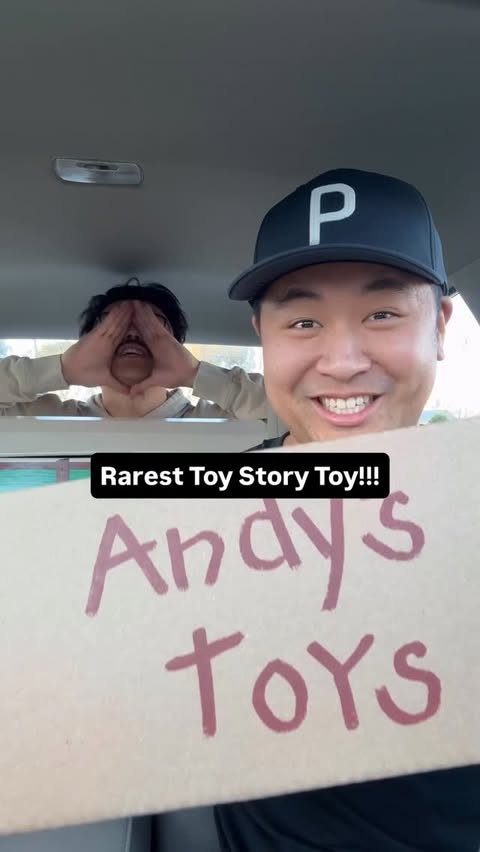 Instagram post by @justthenobodys for Pixar. Caption reads: Rarest Toy Story Toy In The World! Thank you so....