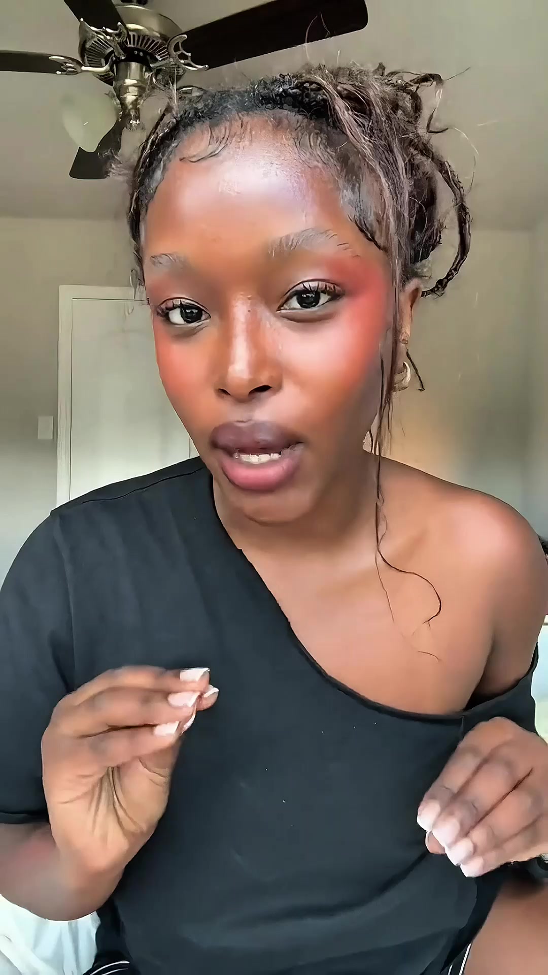 TikTok post by @ivy4evr for DKNY. Caption reads: spend a day with me and my @Hailey Bieber for....