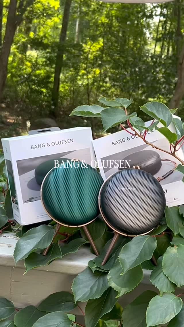 Instagram post by @chenm.lets.eat for Bang & Olufsen. Caption reads: Guys, just received my BEST gift from BANG &....