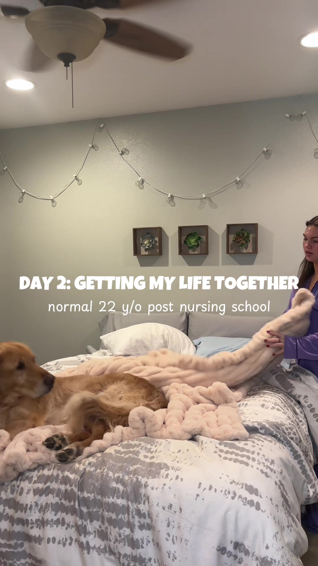 TikTok post by @ellee.vogel for Gameday Social. Caption reads: [...] @Purely Elizabeth @HOKA @lululemon @Gameday....