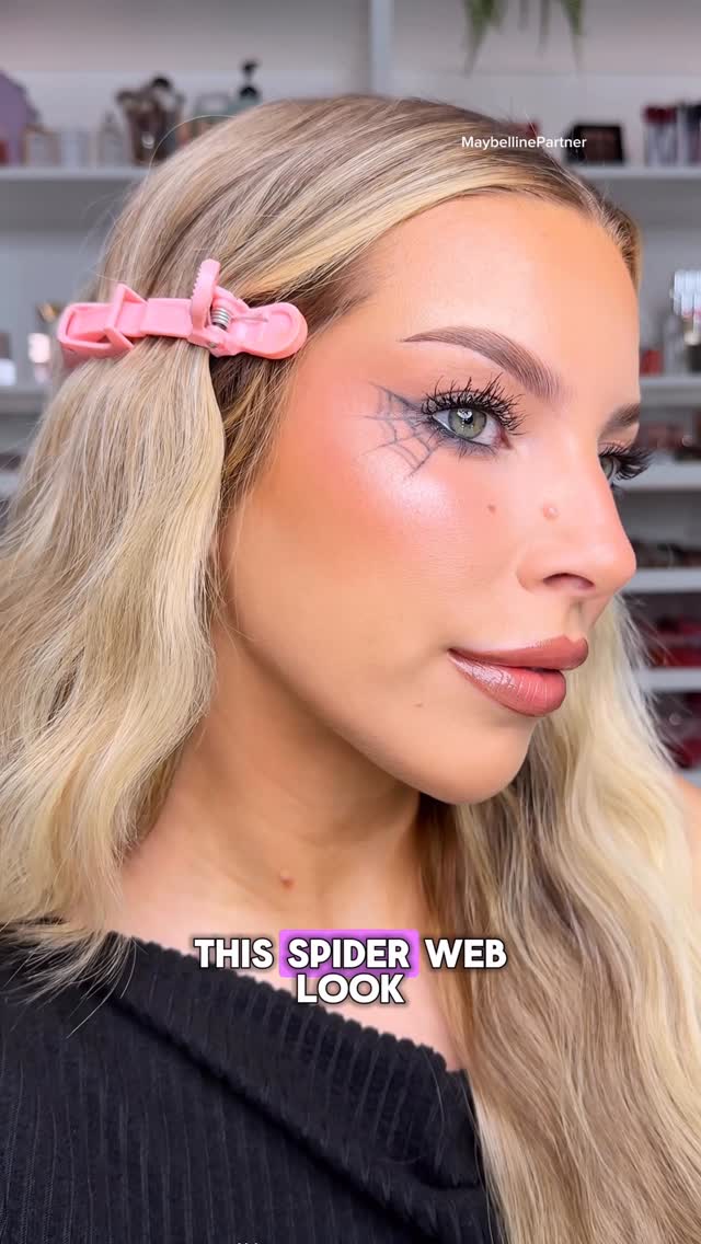 Instagram post by @lolo.lehnen for Dollar General. Caption reads: Maybelline is officially at Dollar General! I had....