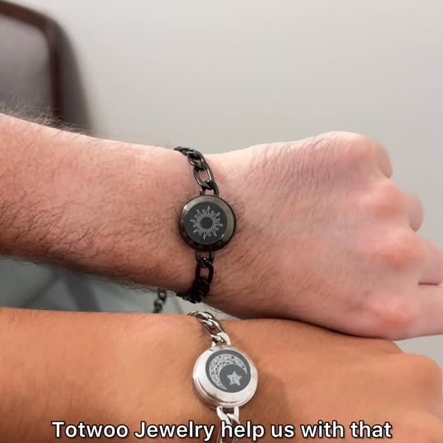 Instagram post by @itsisaacsharon for Totwoo. Caption reads: That is our way to communicate💘Our @totwoo....