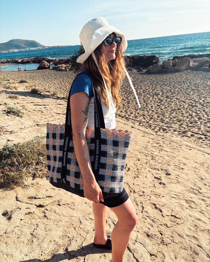 Instagram post by @daisyoliviaj for Larsson & Jennings. Caption reads: Too many pictures from Greece to post and no idea....