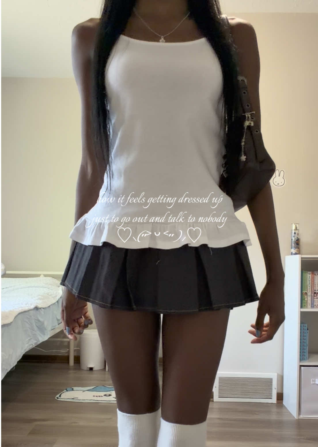 TikTok post by @yanavyr for LEWKIN. Caption reads: [...] #outfitinspo #fyp outfit from @Lewkin !!.