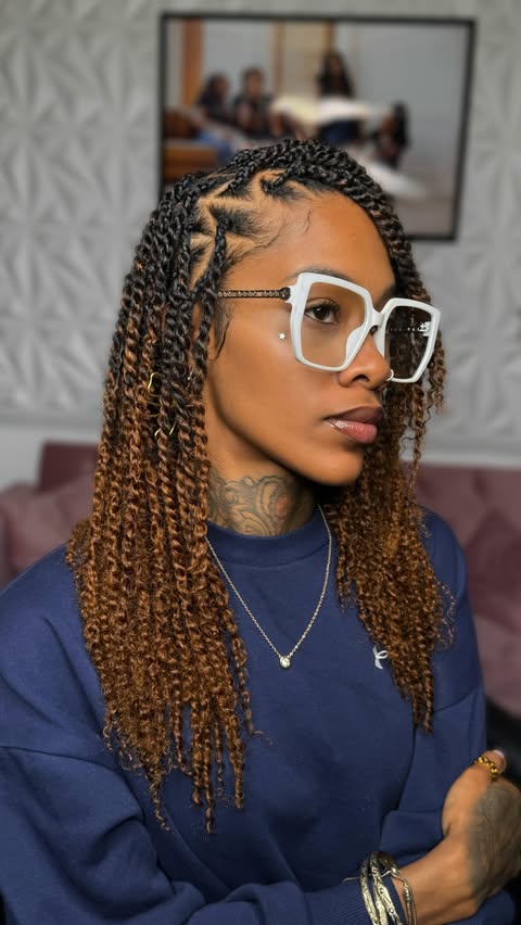 Instagram post by @qvrhair_official for QVR Hair. Caption reads: [...] cute! For this look I partnered with....