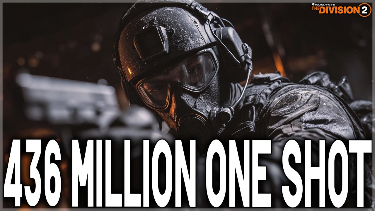 YouTube post by @NothinButSkillz for KontrolFreek. Caption reads: This Division 2 Player just Hit 436 Million One....