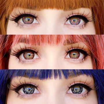 Instagram post by @evvils for Candylens. Caption reads: [...] favorite pair? 😊 These contacts from....