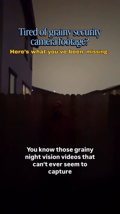 Instagram post by @nitu_sunshine79 for Aosu Life. Caption reads: Grainy security footage? Not anymore 😮‍💨 
I’ve....