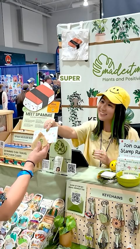 Instagram post by @madeitmikayla for VistaPrint. Caption reads: [...] to give y’all prizes 🌱 Thank you....